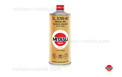 MJ 124 MITASU MOTOR OIL SL 10W-40 Synthetic Blended MJ1241