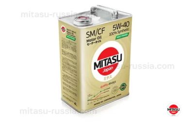 MJ -M12 MITASU MOLY-TRiMER SM 5W-40 100% Synthetic MJM124