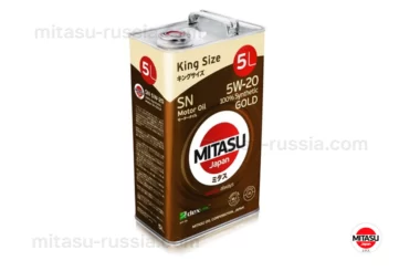 MJ 100 MITASU GOLD SN 5W-20 ILSAC GF-5 100% Synthetic MJ1005