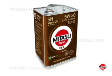 MJ 100 MITASU GOLD SN 5W-20 ILSAC GF-5 100% Synthetic MJ1006