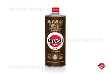 MJ 104 MITASU GOLD PAO SN 0W-40 100% Synthetic MJ1041