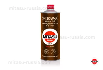 MJ-105 MITASU GOLD SN 10W-30 ILSAC GF-5 100% Synthetic MJ1051