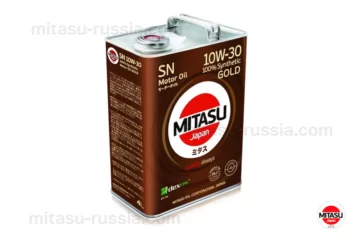 MJ-105 MITASU GOLD SN 10W-30 ILSAC GF-5 100% Synthetic MJ1054