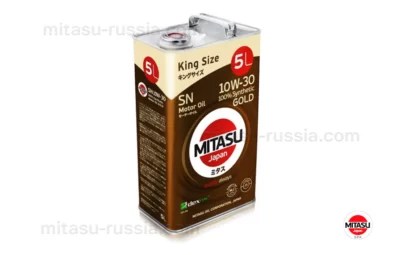 MJ-105 MITASU GOLD SN 10W-30 ILSAC GF-5 100% Synthetic MJ1055