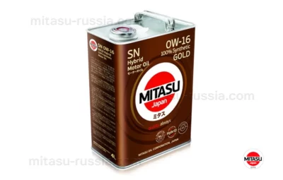 MJ-106 MITASU GOLD HYBRID SN 0W-16 100% Synthetic MJ1064