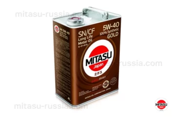 MJ-107 MITSU Gold LL SN/CF 5W-40 100% Sinthetic MJ1074