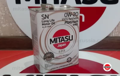 MJ 110 MITASU PLATINUM PAO SN 0W-20 100% Synthetic MJ1104