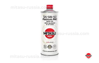 MJ 113 MITASU PLATINUM PAO SN 5W-50 100% Synthetic MJ1131