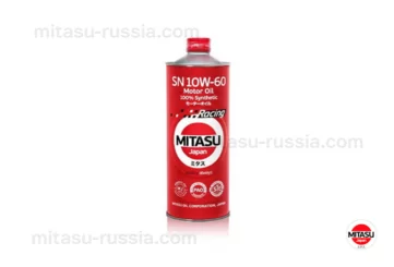 MJ 116 MITASU RACING PAO MOTOR OIL SN 10W-60 100% Synthetic С MJ1161