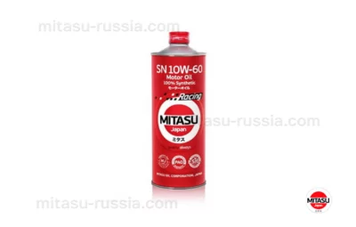 MJ 116 MITASU RACING PAO MOTOR OIL SN 10W-60 100% Synthetic С MJ1161