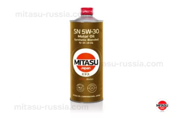 MJ 120 MITASU MOTOR OIL SN 5W-30 ILSAC GF-5 Synthetic Blended MJ1201