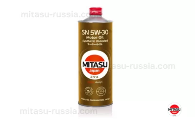 MJ 120 MITASU MOTOR OIL SN 5W-30 ILSAC GF-5 Synthetic Blended MJ1201