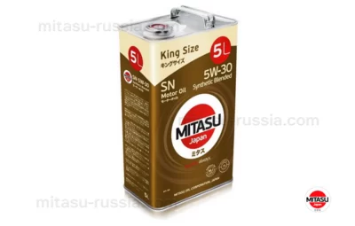 MJ 120 MITASU MOTOR OIL SN 5W-30 ILSAC GF-5 Synthetic Blended MJ1205