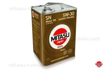 MJ 120 MITASU MOTOR OIL SN 5W-30 ILSAC GF-5 Synthetic Blended MJ1206