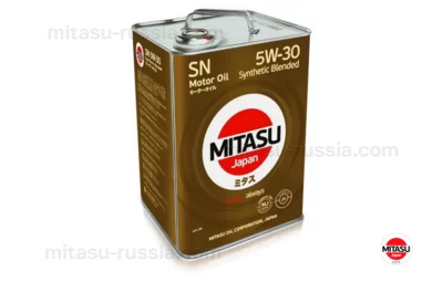 MJ 120 MITASU MOTOR OIL SN 5W-30 ILSAC GF-5 Synthetic Blended MJ1206