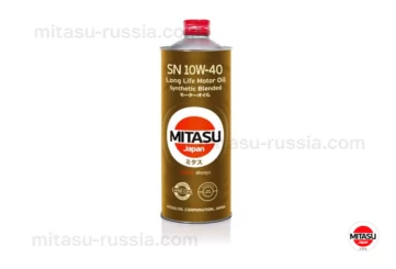 MJ 122A MITASU MOTOR OIL SN 10W-40 Synthetic Blended MJ122A1