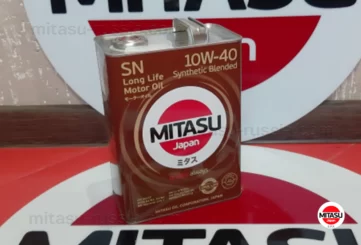 MJ 122A MITASU MOTOR OIL SN 10W-40 Synthetic Blended MJ122A4