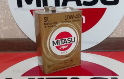 MJ 124 MITASU MOTOR OIL SL 10W-40 Synthetic Blended MJ1244