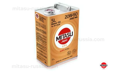 MJ 132 MITASU MOTOR OIL SL 20W-50 MJ1324