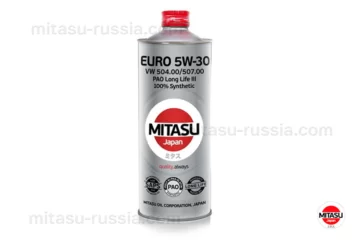 MJ 210 MITASU EURO DIESEL LL 5W-30 100% Synthetic MJ2101