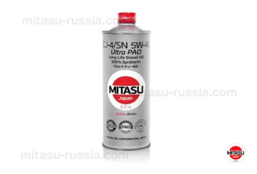 MJ 211 MITASU ULTRA DIESEL CJ-4/SM 5W-40 100% Synthetic MJ2111