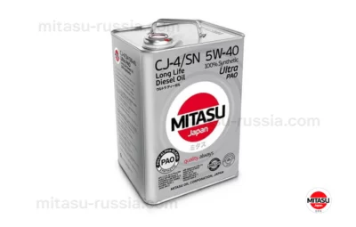 MJ 211 MITASU ULTRA DIESEL CJ-4/SM 5W-40 100% Synthetic MJ2116