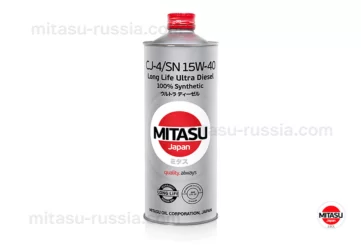 MJ 214 MITASU ULTRA CJ-4/SM 15W-40 100% Synthetic MJ2141