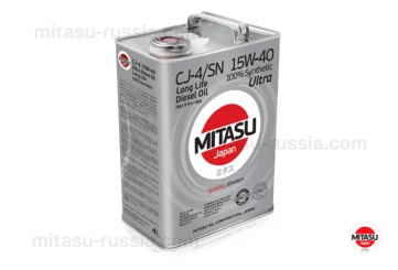 MJ 214 MITASU ULTRA CJ-4/SM 15W-40 100% Synthetic MJ2144