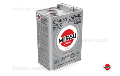 MJ 214 MITASU ULTRA CJ-4/SM 15W-40 100% Synthetic MJ2144