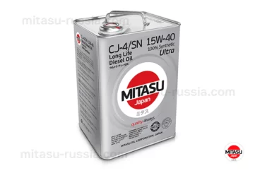 MJ 214 MITASU ULTRA CJ-4/SM 15W-40 100% Synthetic MJ2146