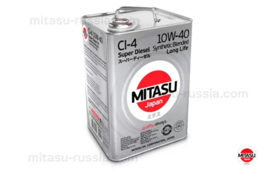 MJ 222 MITASU SUPER DIESEL CI-4 10W-40 Synthetic Blended MJ2226