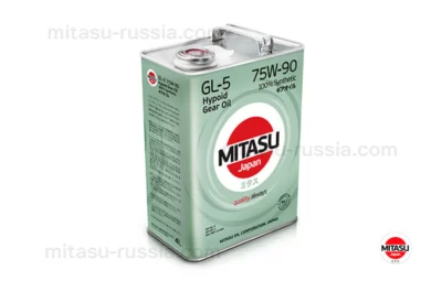 MJ 410 MITASU GEAR OIL GL-5 75W-90 100% Synthetic MJ4104