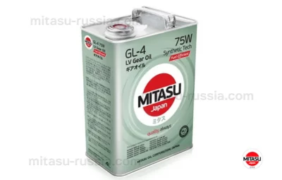 MJ-420 MITASU ULTRA LV GEAR OIL GL-4 75W Synthetic Tech MJ4204