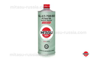 MJ-441 MITASU FE GEAR OIL GL-4/5 75W-80 Synthetic Blended MJ4411