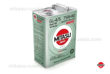 MJ-441 MITASU FE GEAR OIL GL-4/5 75W-80 Synthetic Blended MJ4414