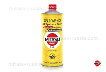 MJ 952 MITASU SUPERIOR 4-STROKE SN/MA2 10W-40 Synthetic Tech MJ9521