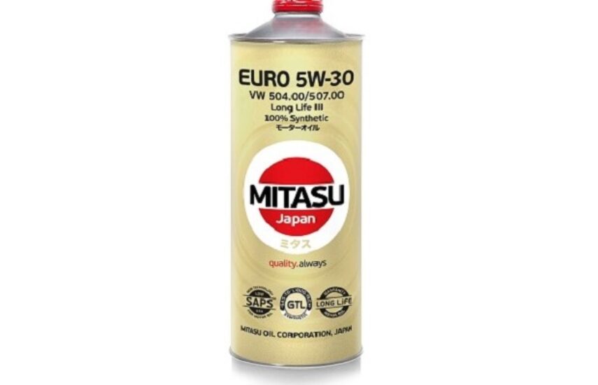 MJ V11 MITASU EURO OIL LL III 5W-30 100% Synthetic MJV111