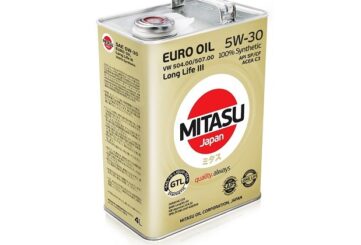 MJ V11 MITASU EURO OIL LL III 5W-30 100% Synthetic MJV114